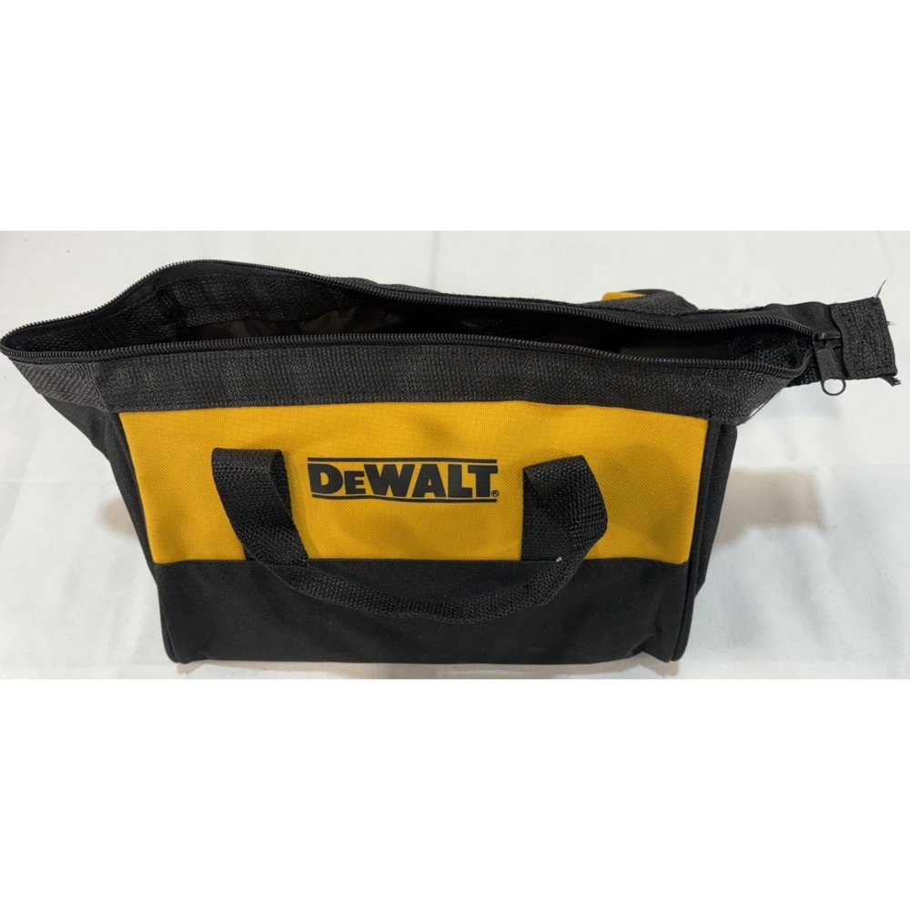 DEWALT 12" Soft Tool Bag 11x9x6 Heavy Duty Zippered Storage Organizer